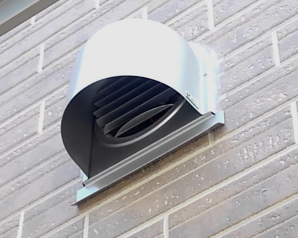 換気口ダクト内部例