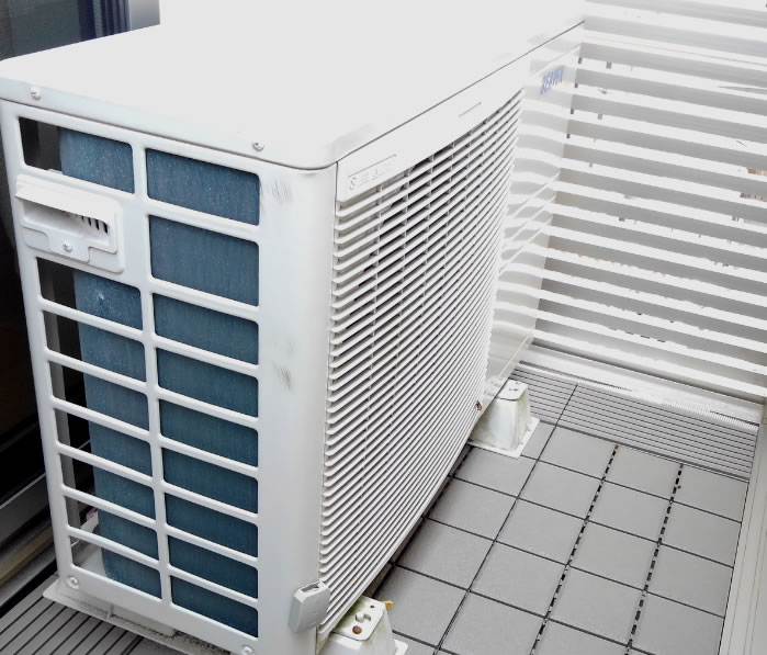 エアコン室外機内部例